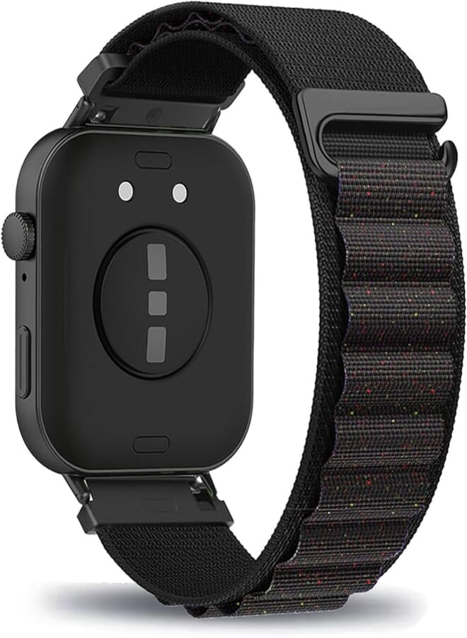 Alpine Loop Strap for Huawei Watch Fit 3 Strap, Adjustable Sport Braided Nylon Straps with Titanium G Hook Compatible with Huawei Watch Fit 3 Bracelet